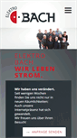Mobile Screenshot of elektro-bach.de
